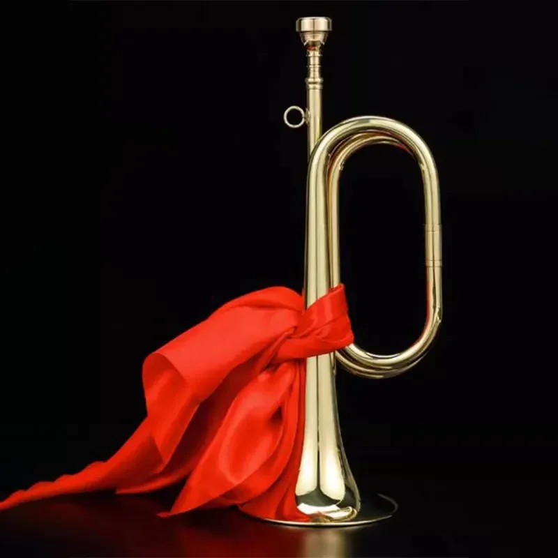 Musical Instrument Bugle - Çocuklar için Pirinç Trompet Yeni Başlayanlar