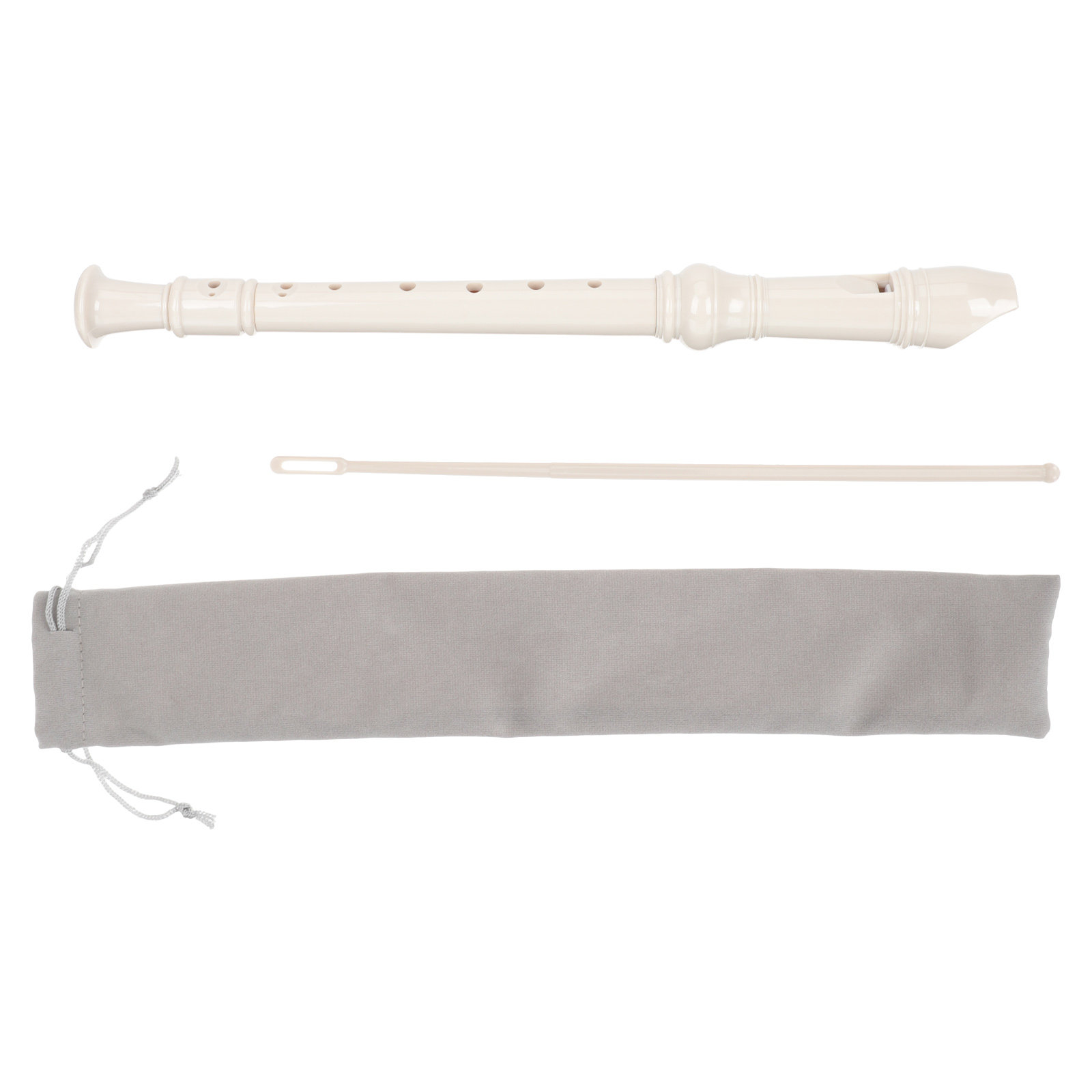 Soprano Recorder Plastic - Çocuklar için 8 Delikli Klarnet Seti,