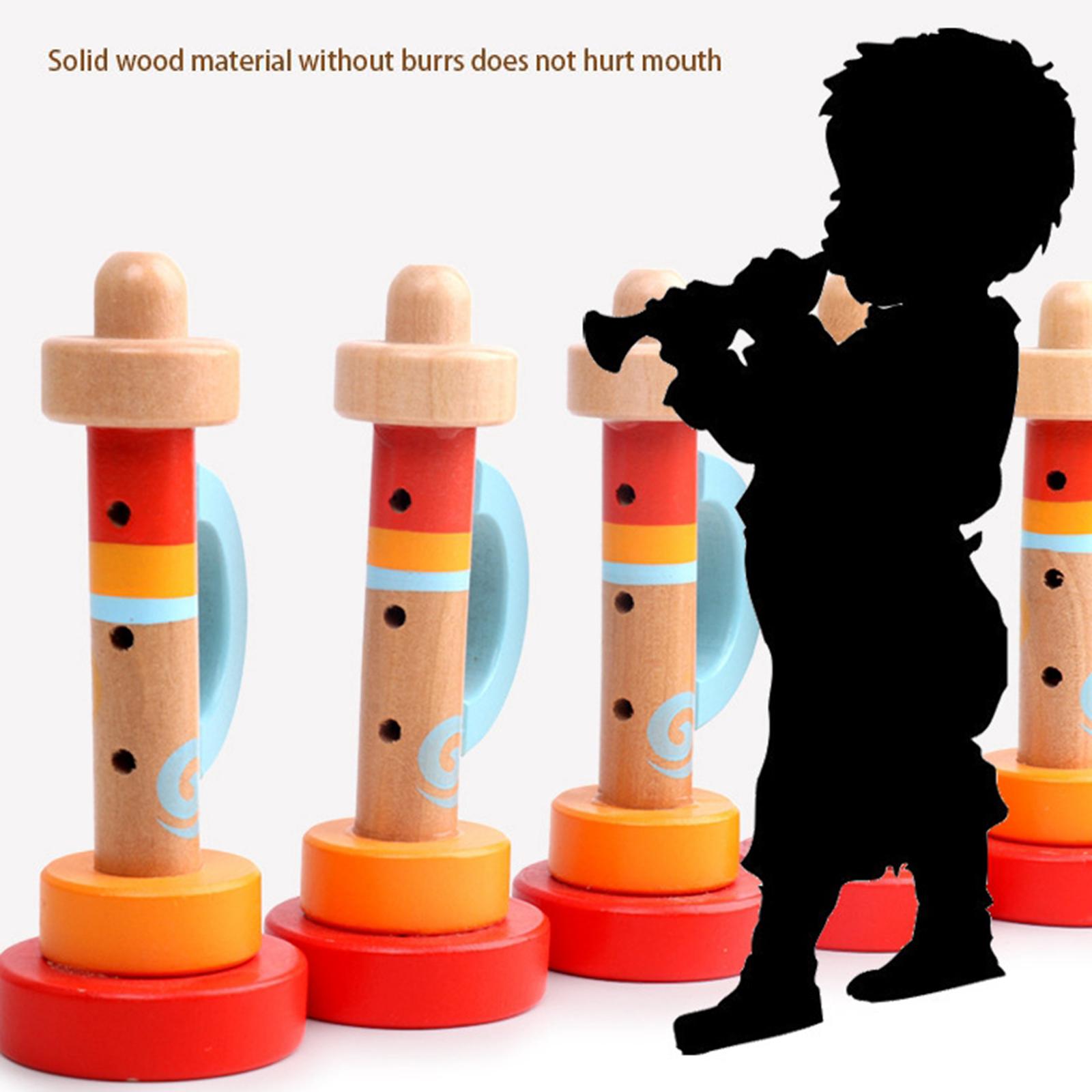 Çocuklar İçin Ahşap Trompet Şe - Musical Instrument Bugle incelemesi ve fiyatı