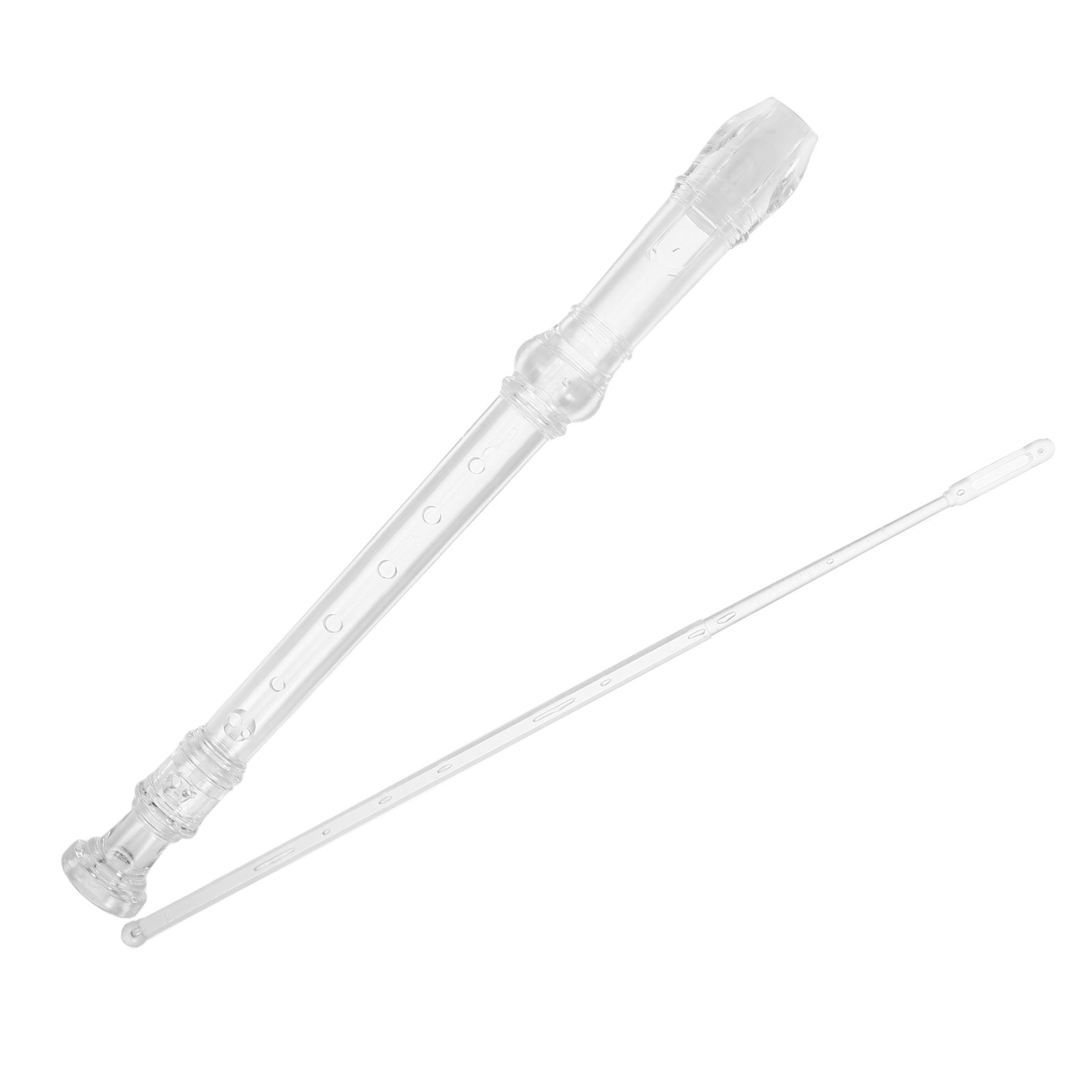 1 Set 8 Delikli Şeffaf Soprano - Soprano Recorder Plastic incelemesi ve fiyatı