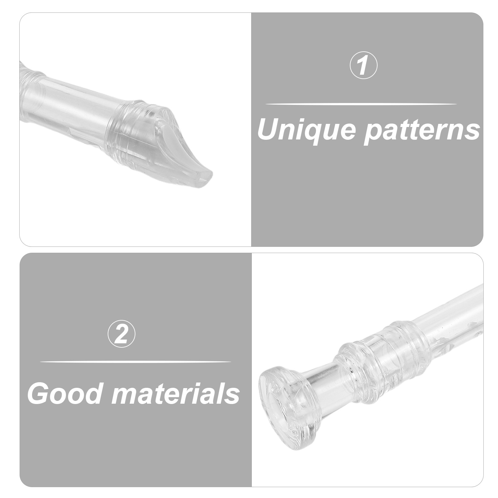 1 Set 8 Delikli Şeffaf Soprano - Soprano Recorder Plastic incelemesi ve fiyatı