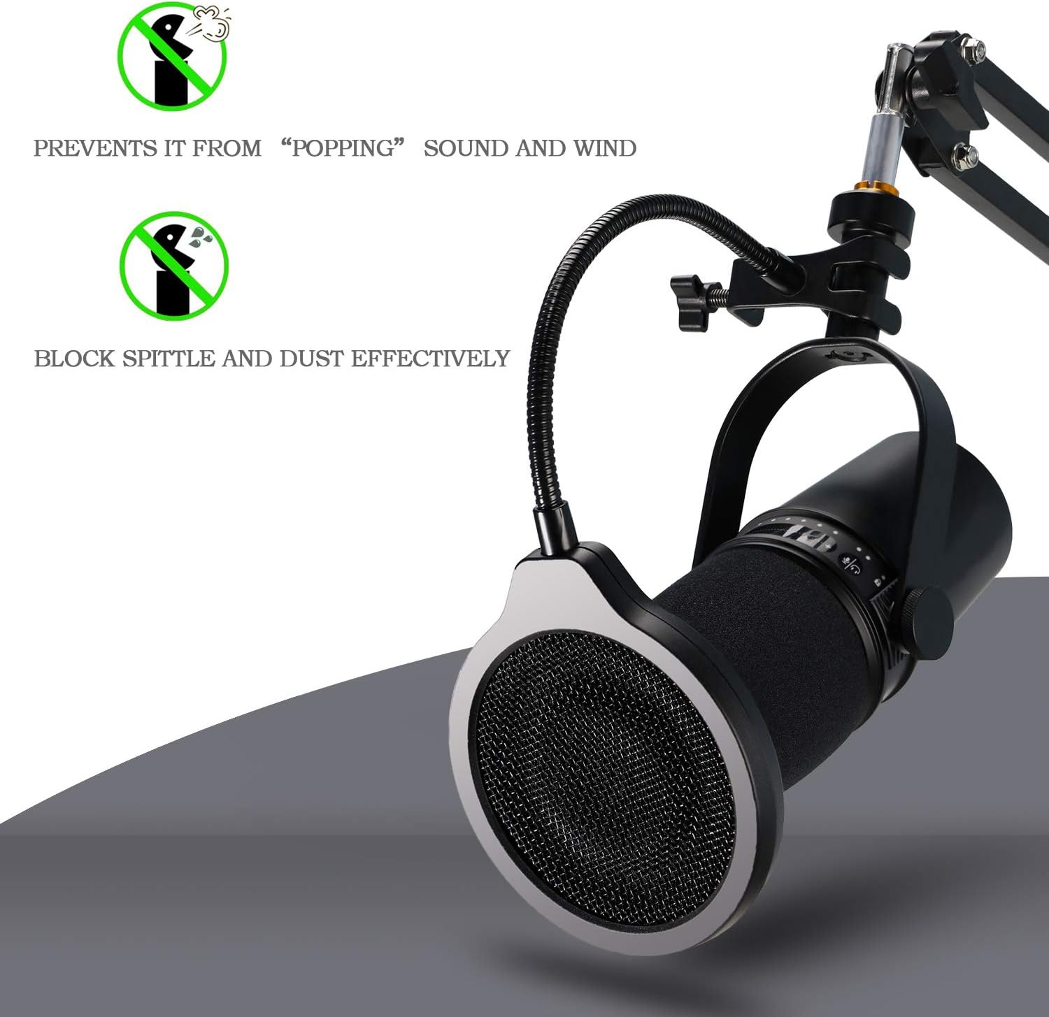 Shure MV7 Mikrofon Pop Filtres - Shure Mic Mv7 incelemesi ve fiyatı