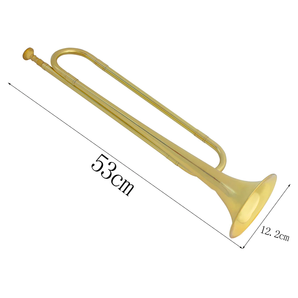 SLADE Retro Bb Düz Boru Trompe - Musical Instrument Bugle incelemesi ve fiyatı