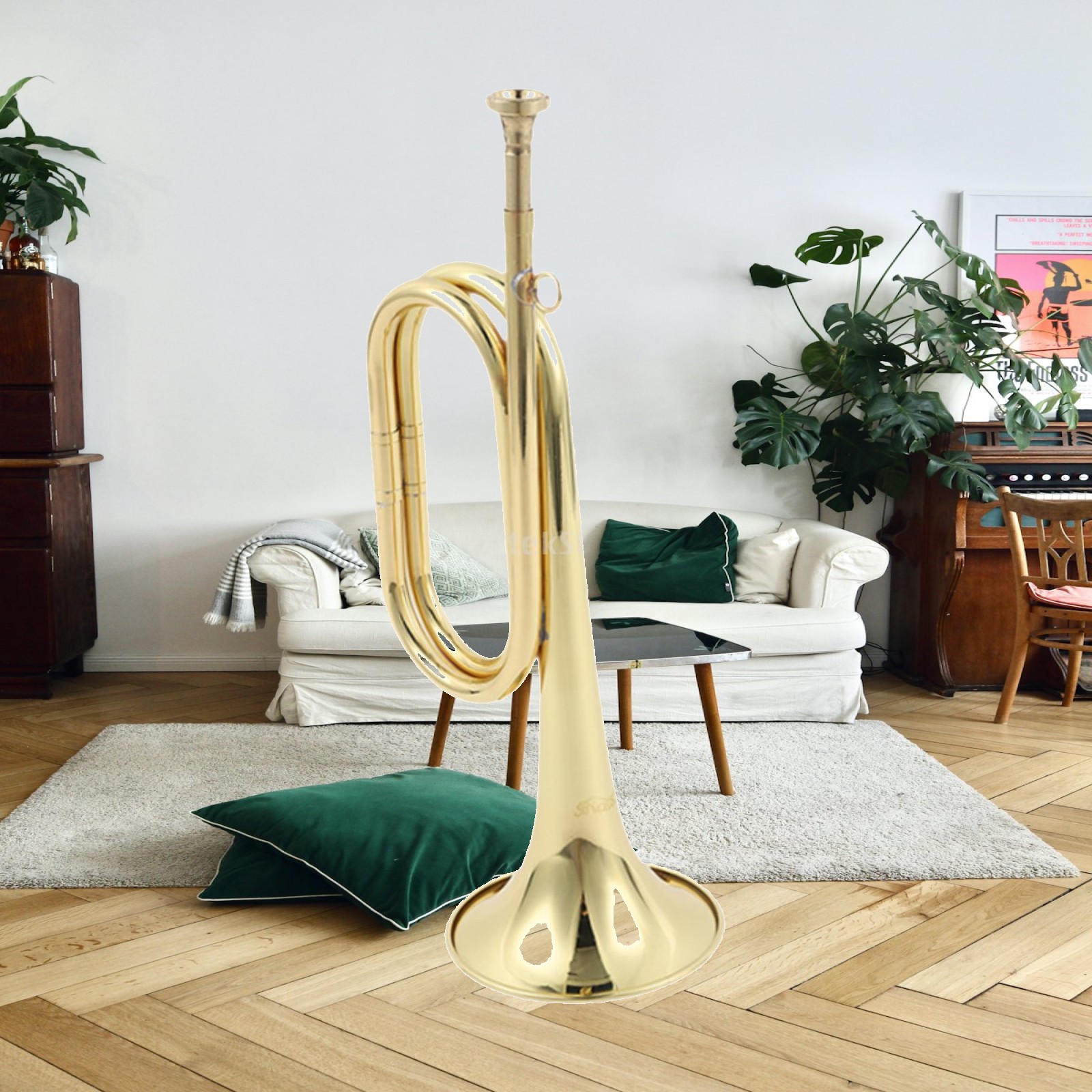Trompet, İzci Borusu, Batı Üfl - Musical Instrument Bugle incelemesi ve fiyatı